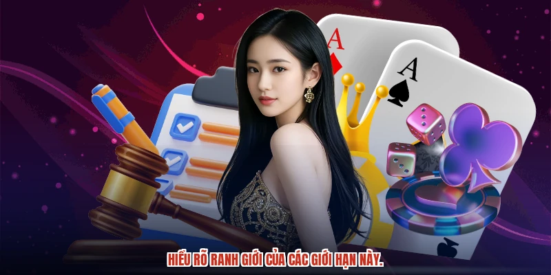 Hiểu rõ ranh giới của các giới hạn này.