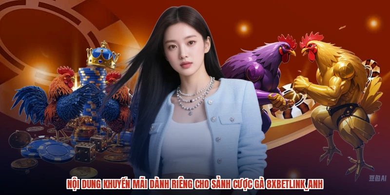 Nội dung khuyến mãi dành riêng cho sảnh cược gà 8XBETanh Nội dung khuyến mãi dành riêng cho sảnh cược gà 8XBETanh