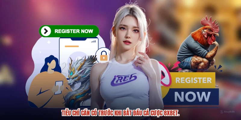 Tiêu chí cần có trước khi bắt đầu cá cược 8XBET.